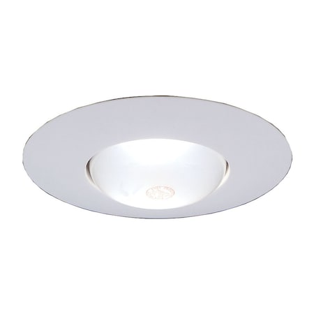 Designers Fountain 6 inch R30 White Recessed Open Trim EVRT601WH